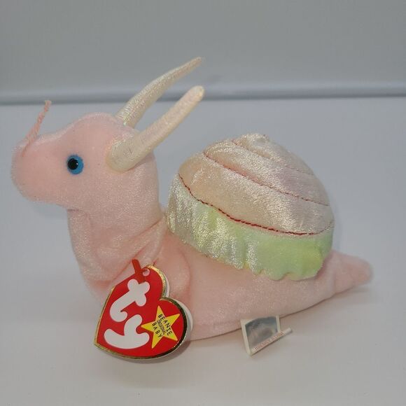 TY Original Beanie Baby Swirly the Snail circa 1999 - Picture 1 of 8